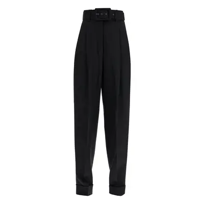 Max Mara Pianoforte-Pantaloni In Grain De Poudre 'Street'-Donna