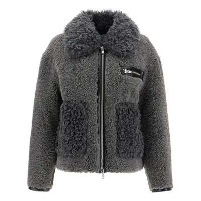 Stand Studio-Cappotto Corto In Eco Shearling-Donna