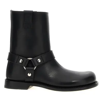 Loewe-Campo Biker Stivali E Stivaletti Nero-Donna