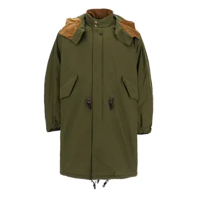 Barbour X Baracuta-Parka Imbottito Con Cappuccio-Uomo