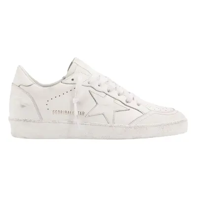 Golden Goose-Sneakers in pelle con effetto used-Uomo