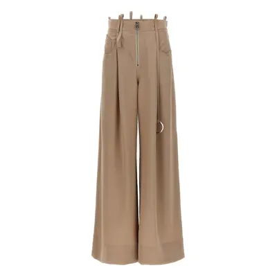 The Attico-Palazzo Pantaloni Beige-Donna