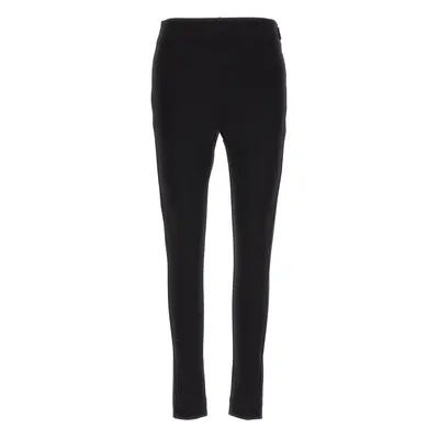 Moncler Grenoble-Logo Tech Leggings Nero-Donna