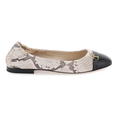 Tod's-Ballerine In Pelle Stampa Serpente-Donna