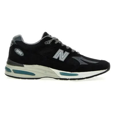 New Balance-991v2 Sneakers Nero-Uomo