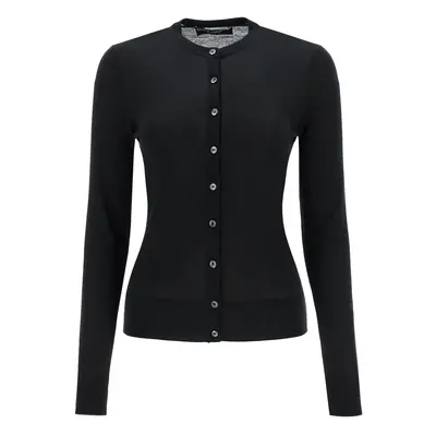 Dolce & Gabbana-Cardigan In Cashmere E Seta-Donna