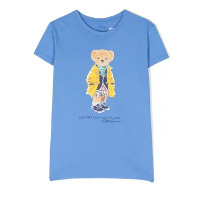 POLO RALPH LAUREN KIDS Bear Ss Crew Knit Shirts Tshirt