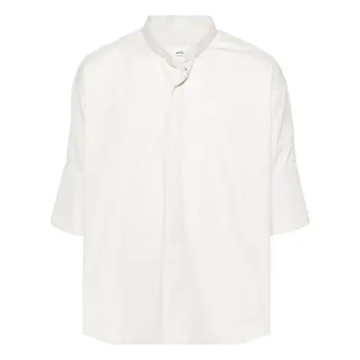 AMI ALEXANDRE MATTIUSSI Mandarin Collar Shirt