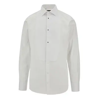 DOLCE & GABBANA 'Gold' cotton tuxedo shirt Man 39