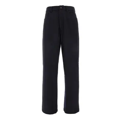 EMPORIO ARMANI Wool and cashmere five-pocket pants Man 29