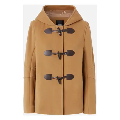 Pinko, Cappotto corto Montgomery con alamari, Cammello mocaccino, 36