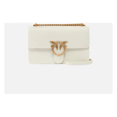 Pinko, Classic Love Bag One Simply, Bianco+banco-antique gold, U