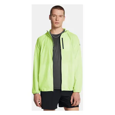 Giacca Under Armour Launch Lightweight da uomo Morph Verde / Tetra Grigio / Nero XXL