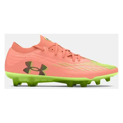 Scarpe da calcio Under Armour Magnetico Elite 4 FG da uomo Flare Arancione / Flare Arancione / N