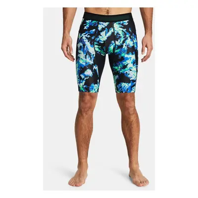 Shorts lunghi HeatGear® Iso-Chill Printed da uomo Vapor Verde / Bianco S