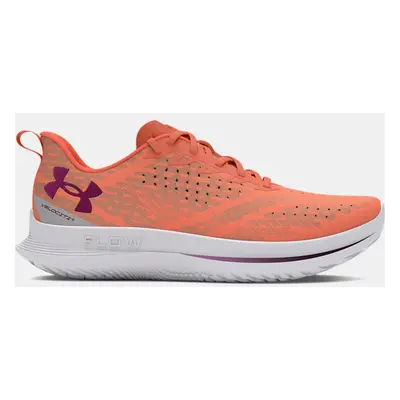 Scarpe da corsa Under Armour Velociti 4 da donna Flare Arancione / Distant Grigio / Porpora Gemi