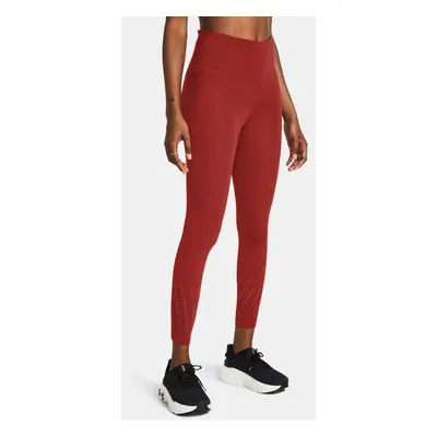 Leggings Under Armour Launch Elite Ankle da donna Earthen Arancione / Riflettente XS