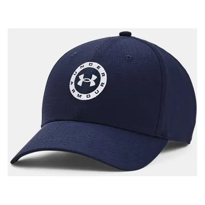 Cappello Under Armour Jordan Spieth Tour Adjustable da uomo Midnight Blu Marino / Bianco TAGLIA 