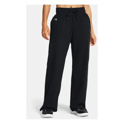 Pantaloni Under Armour Motion Open Hem da donna Nero / Bianco L