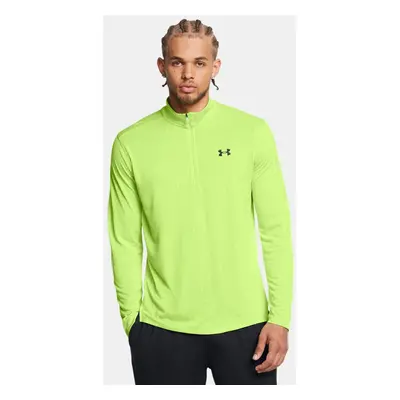 Maglia Under Armour Tech™ Vent Geotessa ½ Zip da uomo Morph Verde / Nero XL