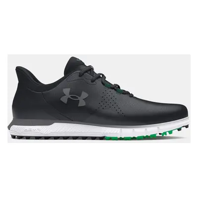 Scarpe da golf Under Armour Drive Fade Spikeless da uomo Nero / Nero / Titan Grigio 44