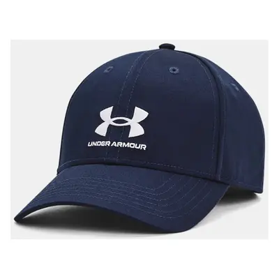 Cappello Under Armour Branded Adjustable da uomo Midnight Blu Marino / Bianco TAGLIA UNICA