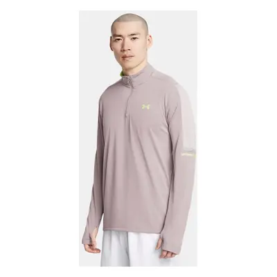 Maglia Under Armour Tech™ ¼ Zip da uomo Tetra Grigio / Tetra Grigio / Morph Verde XL