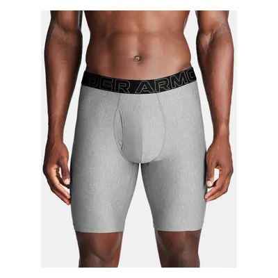 Under Armour Performance Tech™ 9" Boxerjock® da uomo - Confezione da 3 Acciaio Full Heather / Ca