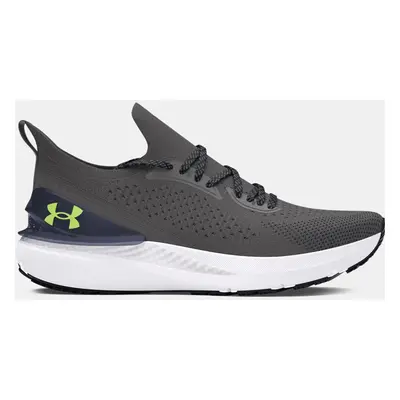 Scarpe da corsa Under Armour Shift da uomo Castlerock / Bianco / Morph Verde 44.5