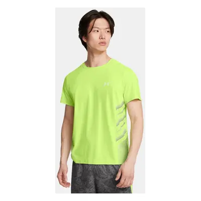 Maglia a maniche corte Under Armour Launch Elite Graphic da uomo Morph Verde / Castlerock / Rifl