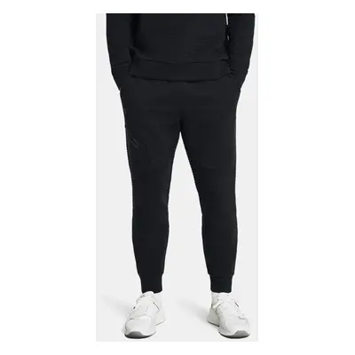 Jogger Under Armour Unstoppable Fleece Grid da uomo Nero / Nero 3XL