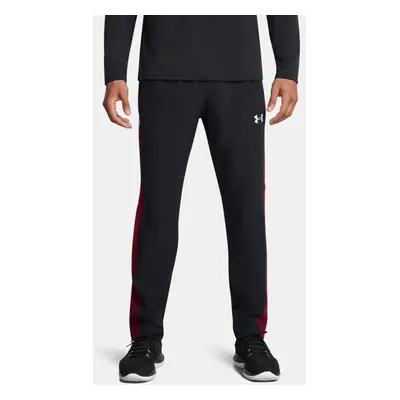 Pantaloni Under Armour Woven Utility da uomo Nero / Cardinal / Riflettente L