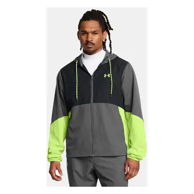 Giacca Under Armour Legacy Windbreaker da uomo Castlerock / Morph Verde XL