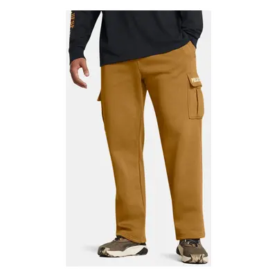 Pantaloni Project Rock Icon Fleece Tools Of The Trade da uomo Giallo Ochre / Silt L