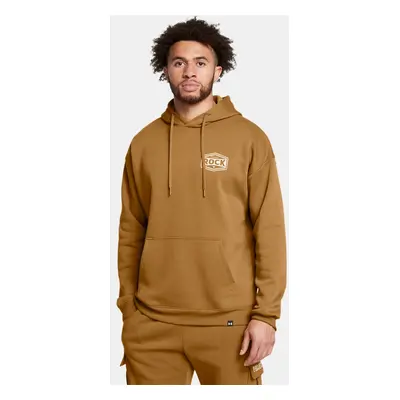 Felpa con cappuccio Project Rock Icon Fleece da uomo Giallo Ochre / Silt L