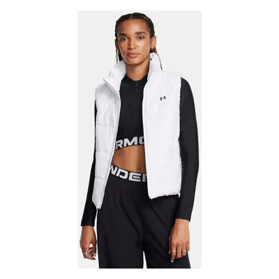 Smanicato Under Armour Lightweight Insulated da donna Bianco / Nero L