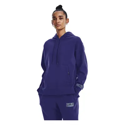 Felpa Under Armour Summit Knit Hoodie Blue