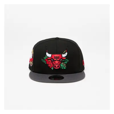 Berretto New Era Chicago Bulls 9FIFTY NBA Floral Snapback Cap Black/ Graphite/Dark Graphite