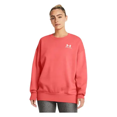 Felpa Under Armour Essential Fleece Os Crew Coho