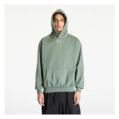 Felpa Karl Kani Small Signature Os Heavy Sweat Hoodie Dusty Green