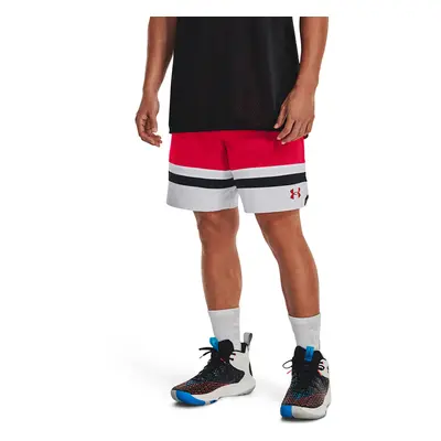 Pantaloncini Under Armour Baseline Woven Short Ii Red