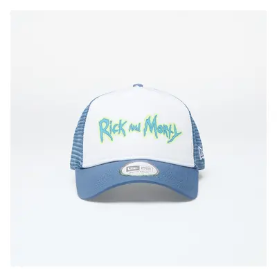 Berretto New Era x Rick And Morty 9Forty Trucker Snapback Faded Blue/ White