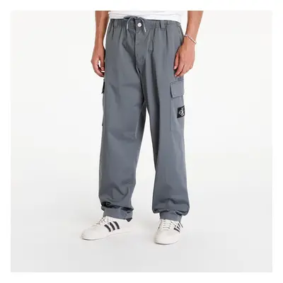 Pantaloni Calvin Klein Jeans Regular Straight Cargo Pants Gray