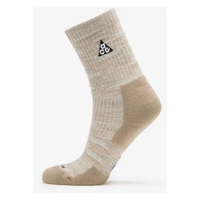 Nike ACG Everyday Cushioned Crew Socks 1-Pack Light Bone/ Volt/ Khaki/ Black