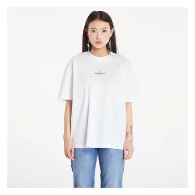 Maglietta Calvin Klein Jeans Monogram Boyfriend T-Shirt Bright White