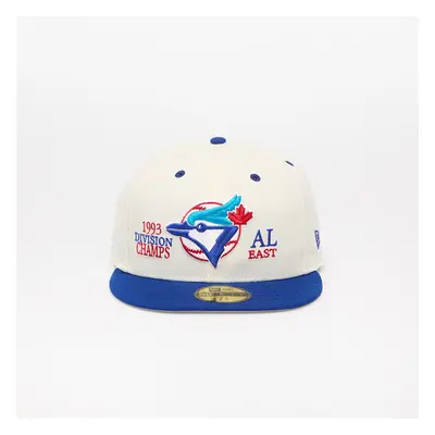 Berretto New Era Toronto Blue Jays 59Fifty MLB Division Fitted Cap Chrome White