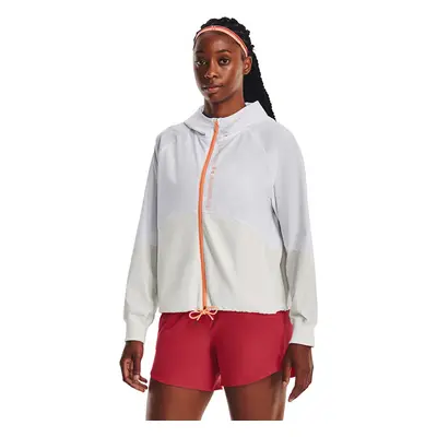 Giacca Under Armour Woven Fz Jacket White