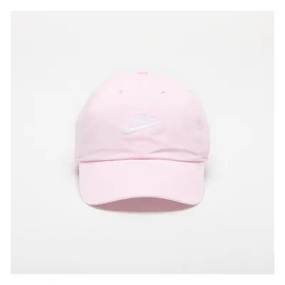 Berretto Nike Club Unstructured Futura Wash Cap Pink Foam / White