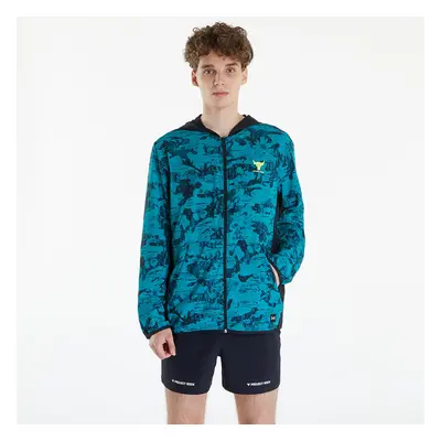 Giacca Under Armour Project Rock Iso Tide Hybrid Jacket Hydro Teal/ Black/ High-Vis Yellow