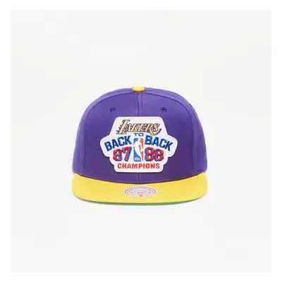 Berretto Mitchell & Ness NBA Lakers B2B Snapback Hwc Los Angeles Lakers Purple/ Yellow